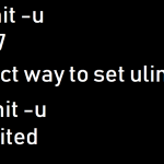 How to set ulimit or change the default soft or hard limit for the number of user’s processes?